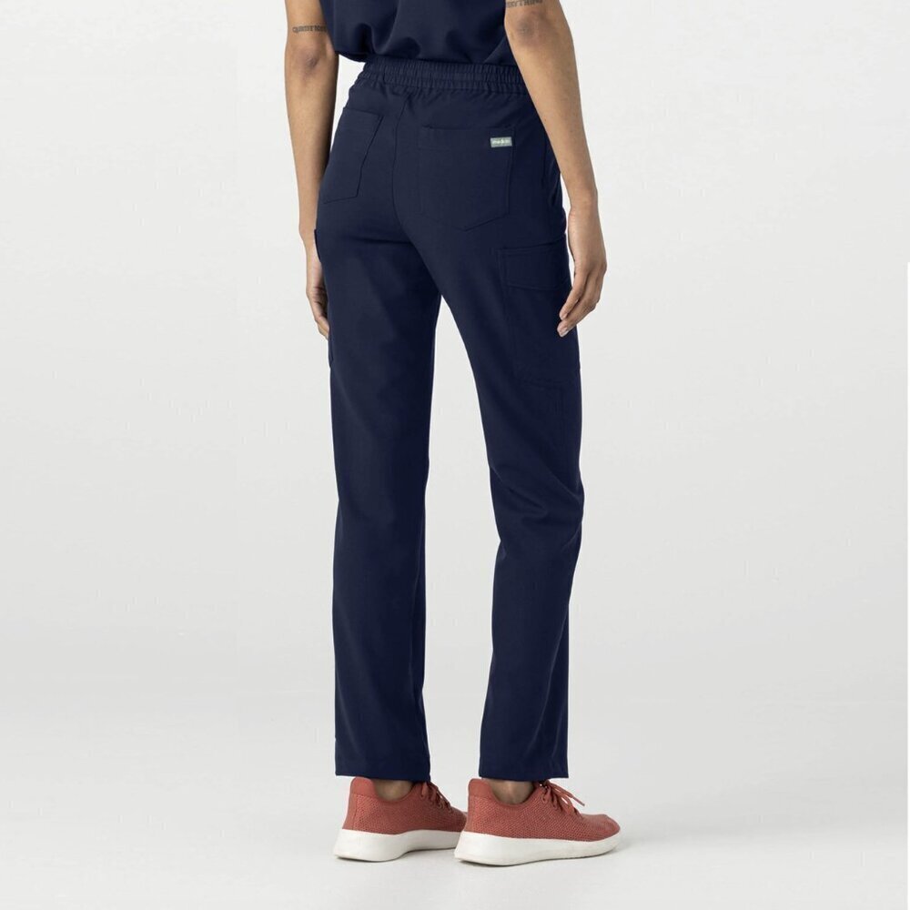 Mediclo FYSEL Kume 2.0 Versatile Cargo Straight Leg Scrub Pants Navy Blue Small - Picture 4 of 14